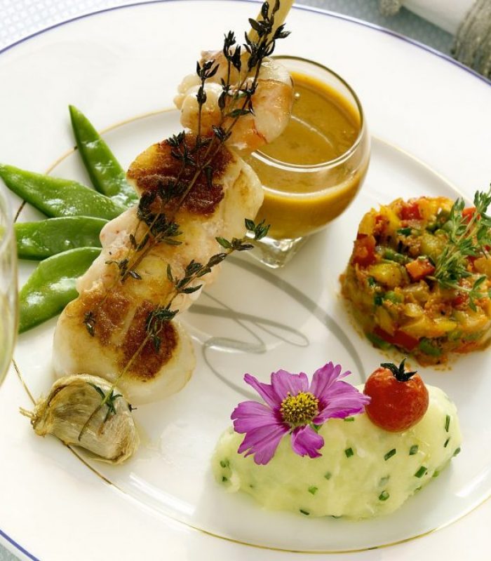Menu Gastronomie 4 plats & Vignoble - HOTEL A LA COUR D'ALSACE